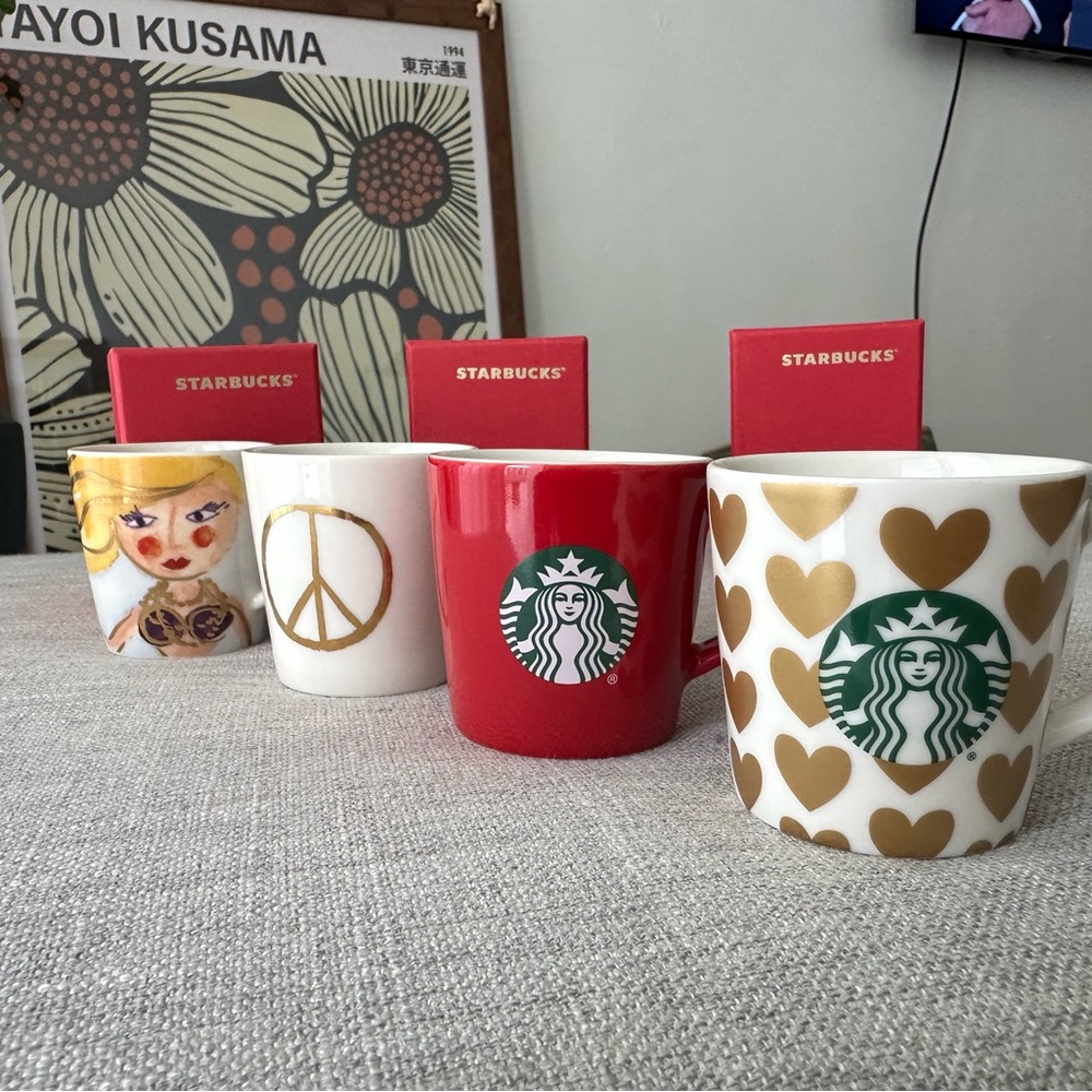 Starbucks vintage collectible espresso cups - sold out